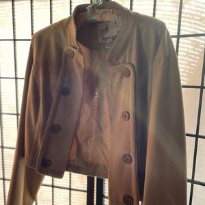 Kenzie, jacket size 16 beige.